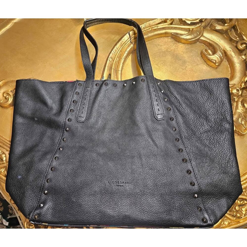 Liebeskind Berlin Oversized Pebbled Leather Shoulder Bag